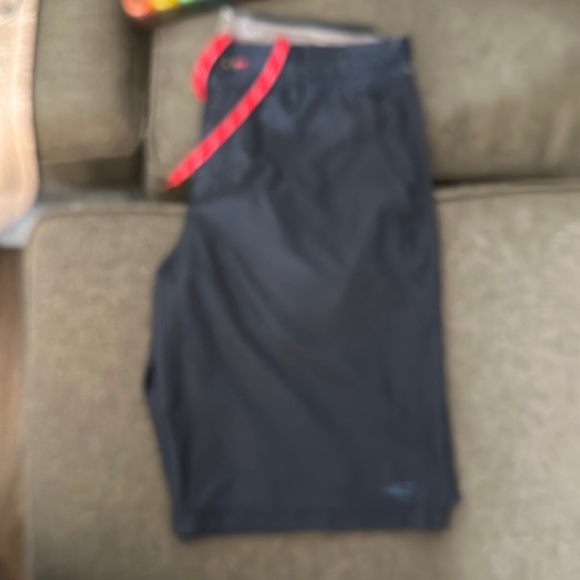 O’Neill men”: size 32 navy blue stripe shorts - Picture 1 of 2